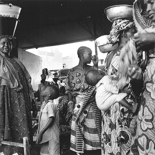 I believe this is the market in Mopti